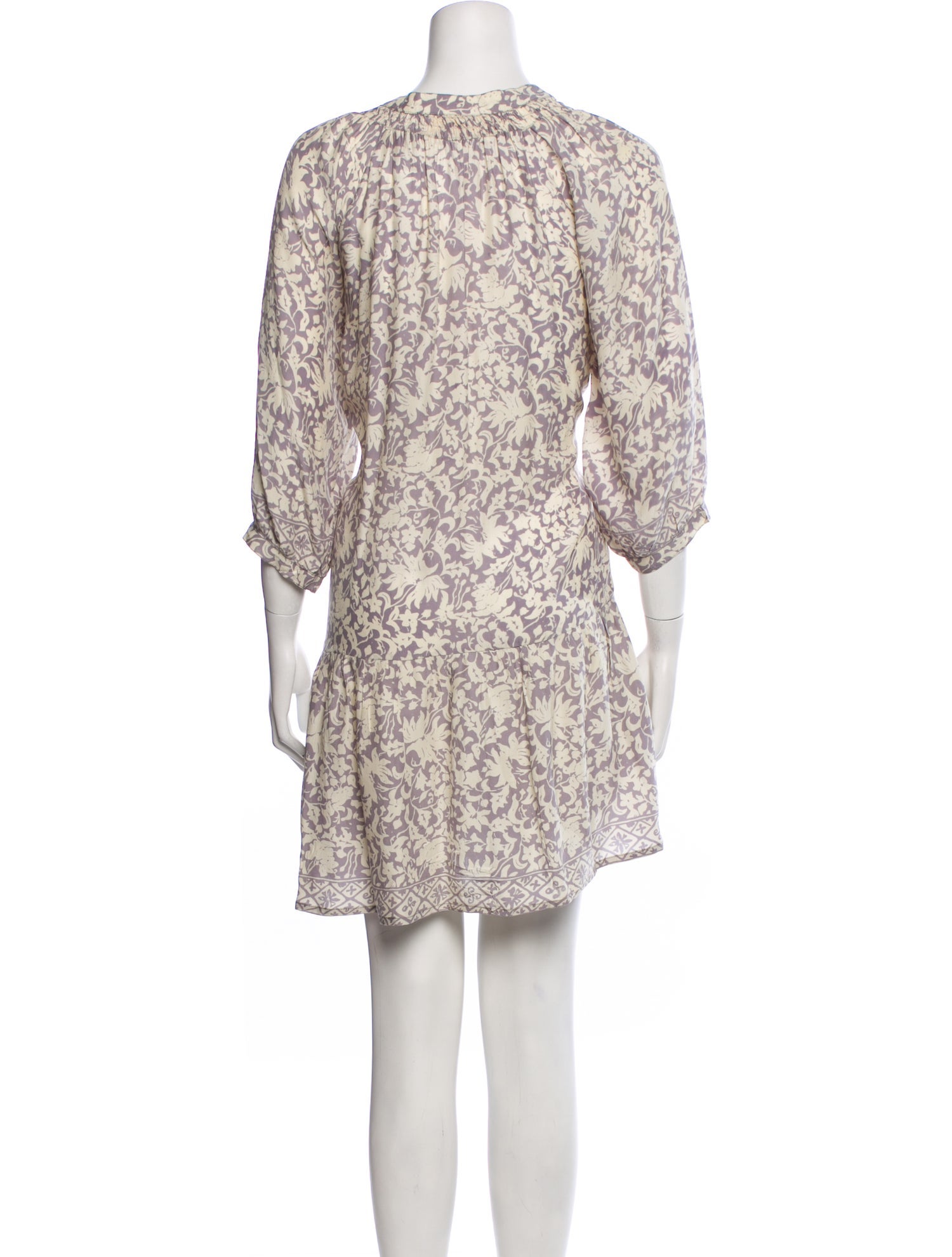 Natalie Martin Silk Mini Dress